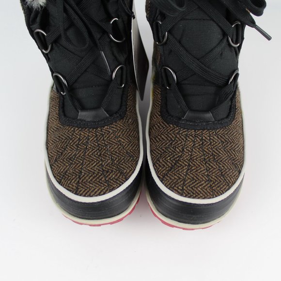 New SOREL WOMEN TIVOLI™ II HERRINGBONE Waterproof Winter Boots – Warm & Stylish - Picture 8 of 16